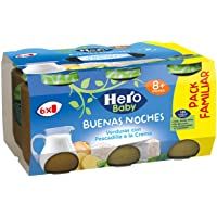 Hero Baby Buenas Noches Tarrito De Pescado 1140 g - Pack de 3